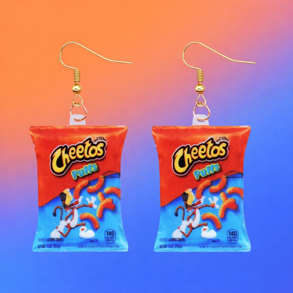Cheetos Puffs Earrings